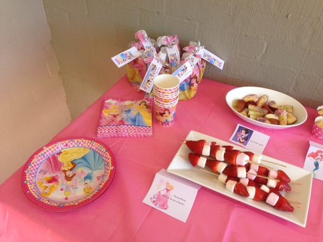 Disney Princess Party pack and food fit for a Princess