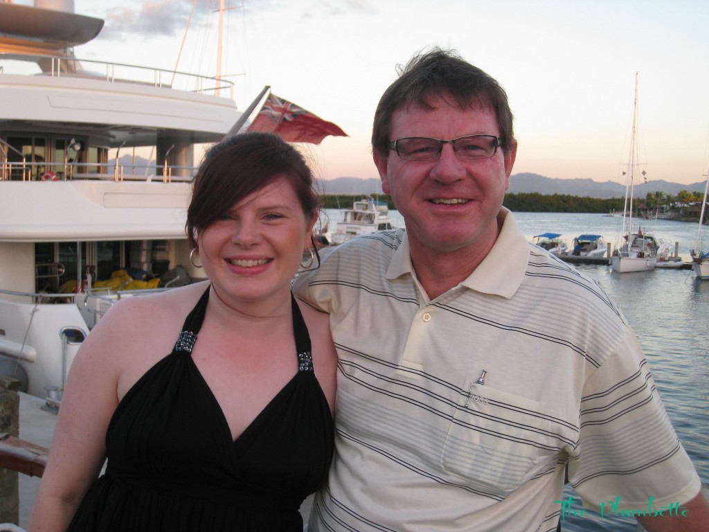 Me and Dad in Fiji