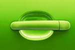 Green car