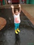 Jumping in the Rain Puddles