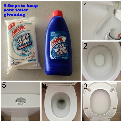 five steps to keep your toilet gleaming1