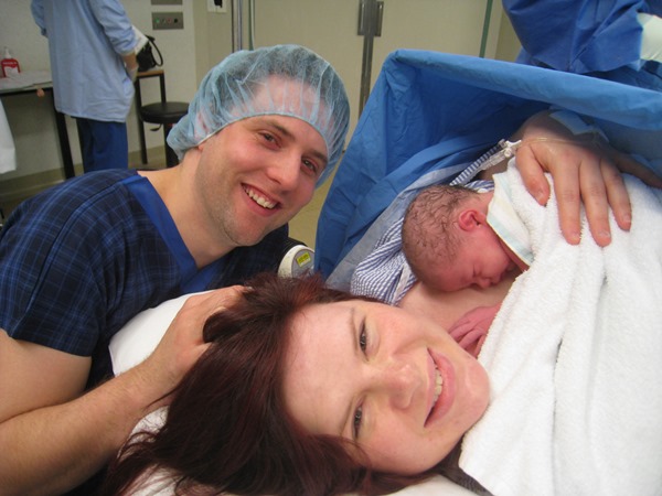 We became a family of three in August 2010