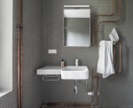 Exposed Copper Bathroom
