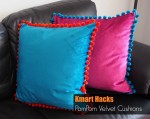 Kmart Hacks Velvet Cushions