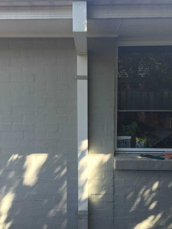 finished replaced downpipe