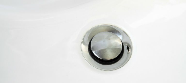 stuck pop-up plug