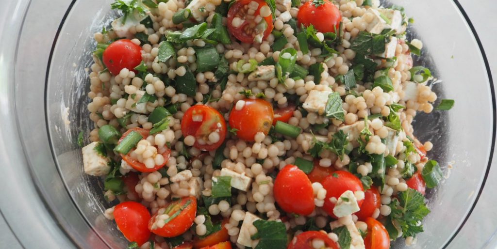 Tradie's Lunchbox - Pearl CousCous Salad - The Plumbette