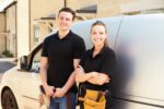 male and female plumbing apprentices world plumbing day 2017