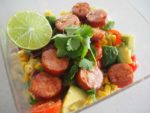 spicy chorizo salad tradie’s lunchbox