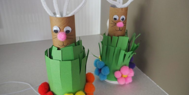 bunny on a hill easter hat parade