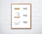 toilet roll placement
