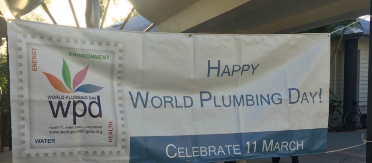 world plumbing day female ambassador for plumbing