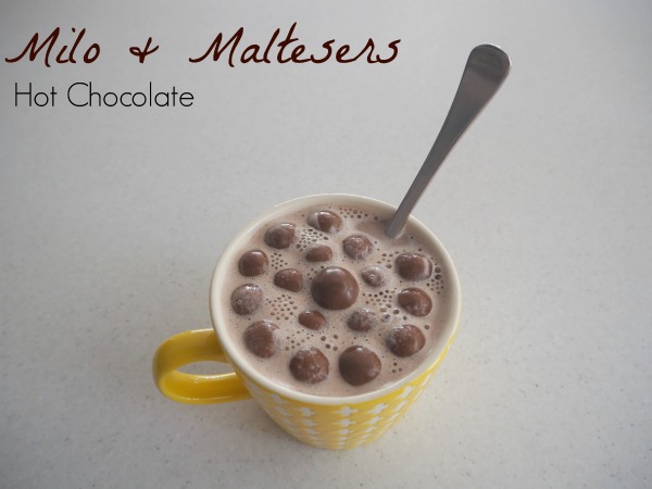 milo and maltesers hot chocolate