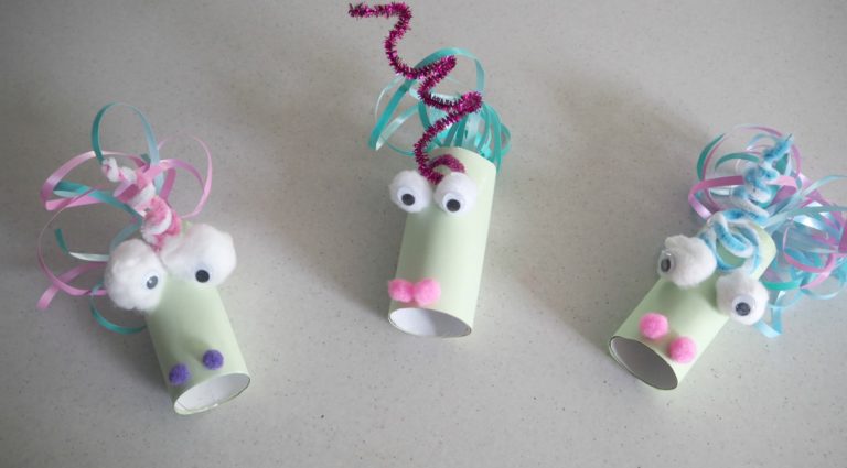 unicorn toilet roll craft