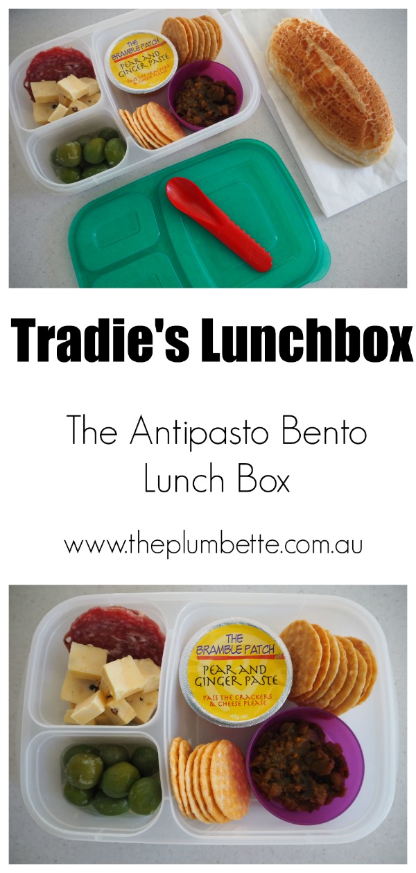 tradie's lunchbox the antipasto bento lunch box
