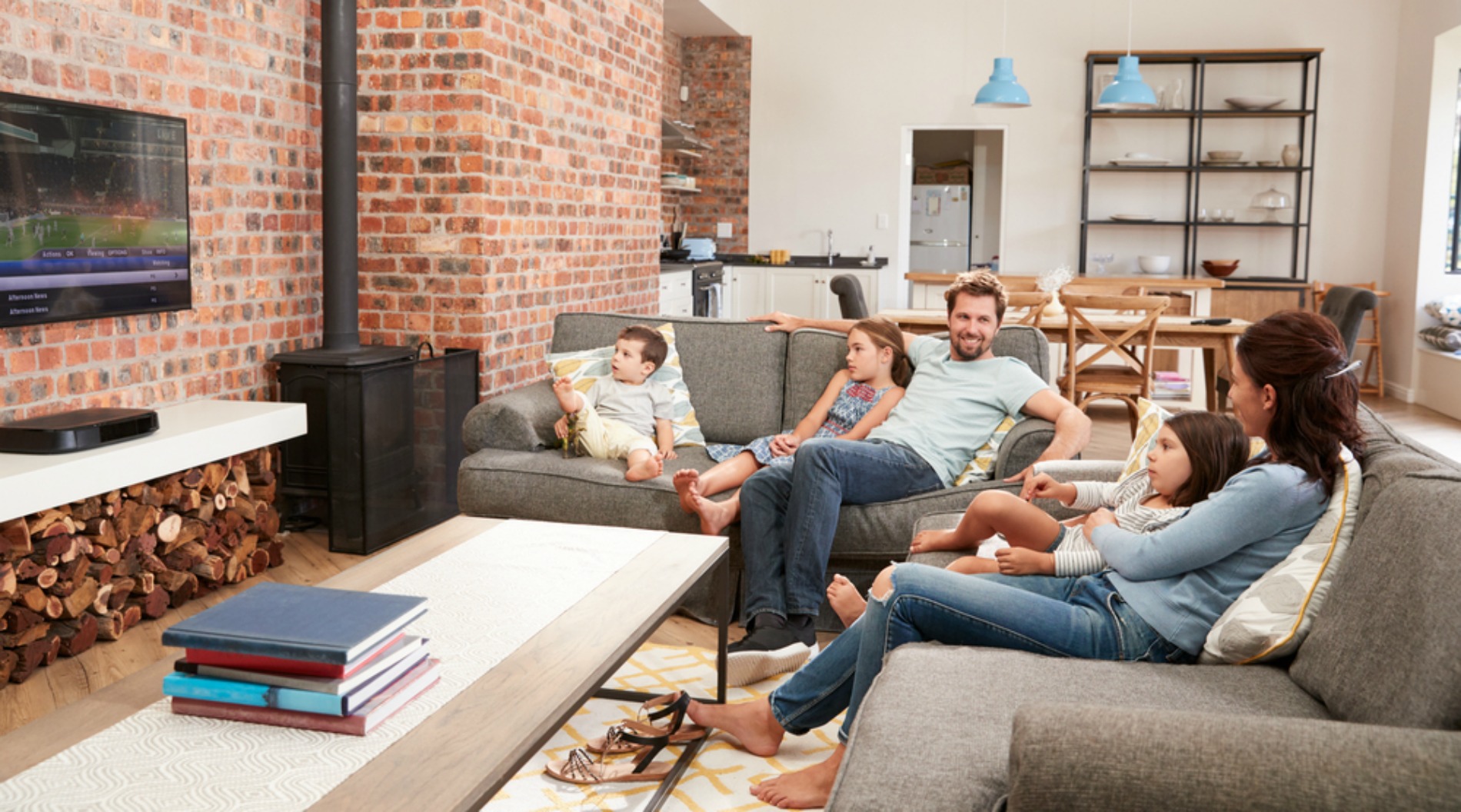 open plan living for families
