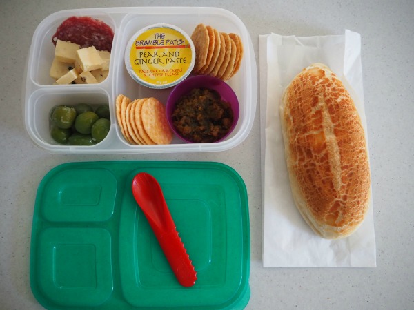 tradie's lunchbox the antipasto bento lunch box