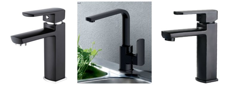 matte black tap mixer fienza