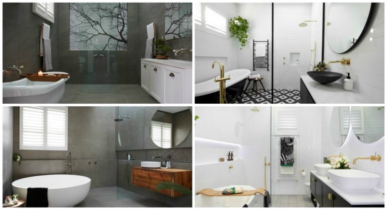 The Block Bathroom Reveals 2017 - It Was All About Circles & Face Level Storage