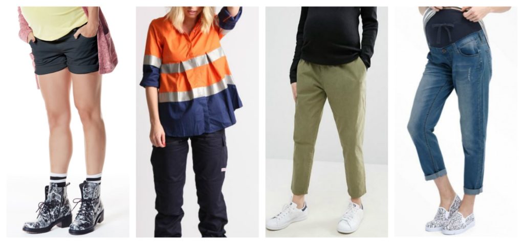 black tradie work pants