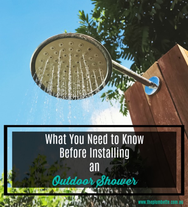 What You Need to Know Before Installing an Outdoor Shower