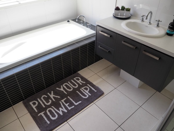 pick your towel up bath mat home interior