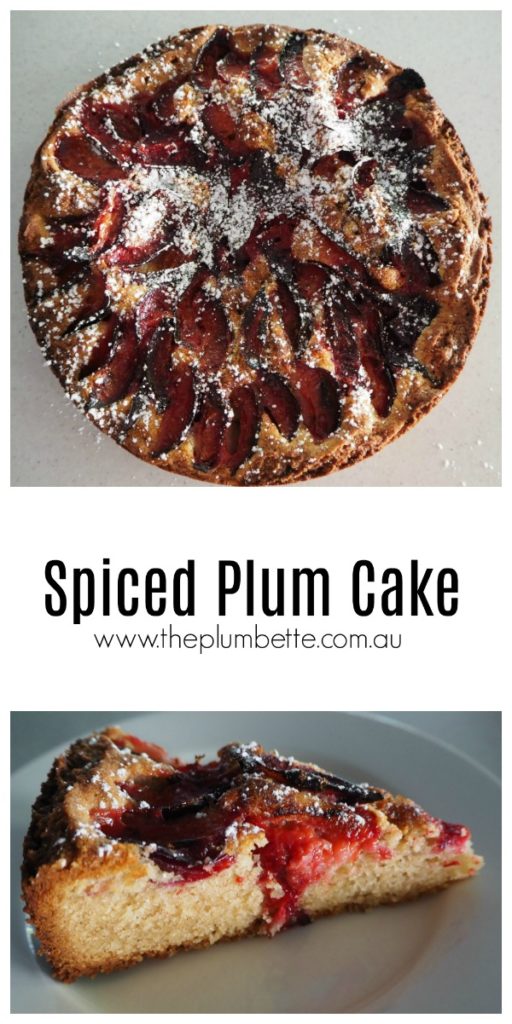 spiced plum cake