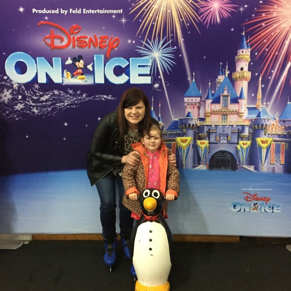 The Plumbette and Maggie disney on ice