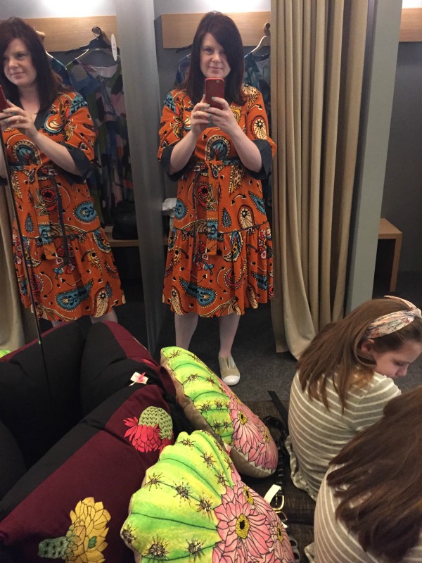 trying on Gorman