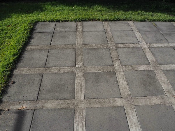 Concrete area AFTER