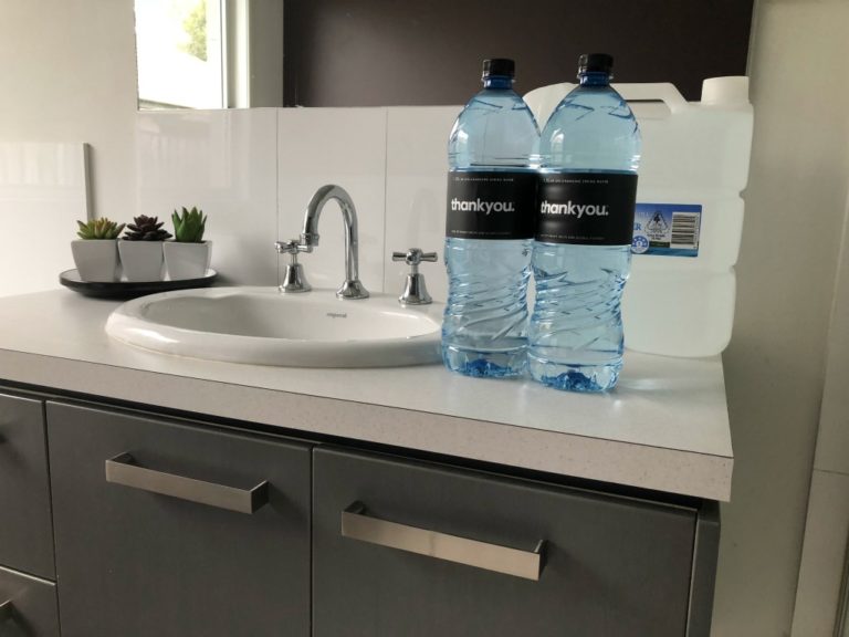 bottled water for emergencies