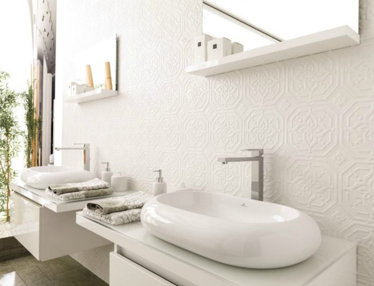 pressed tin bathroom ideals