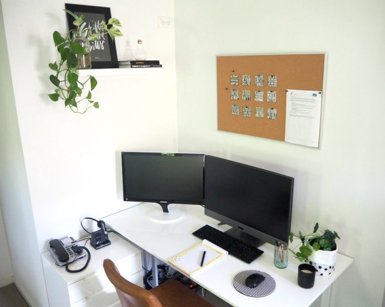 My Corner Desk Space In The Master Bedroom
