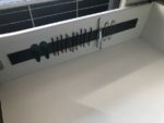 Magnetic strip up close