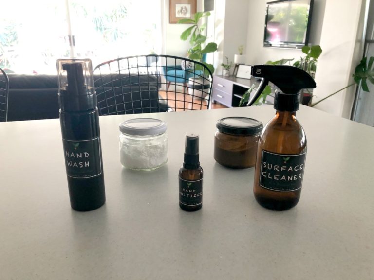 low-tox cleaning make and take
