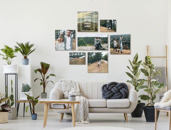 Gallery wall to personalise your home interior