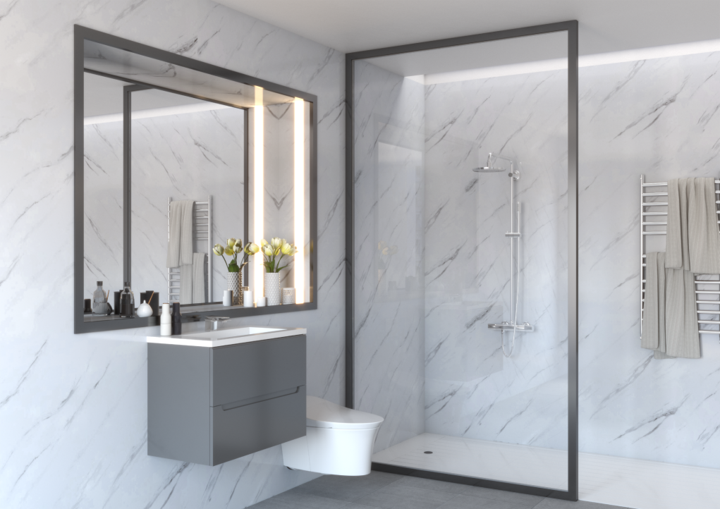 Best Grout Free Wall Panels The Plumbette