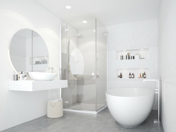 Best Grout Free Bathroom Wall Panels, Waterproof Wall Panels For Bathrooms Australia