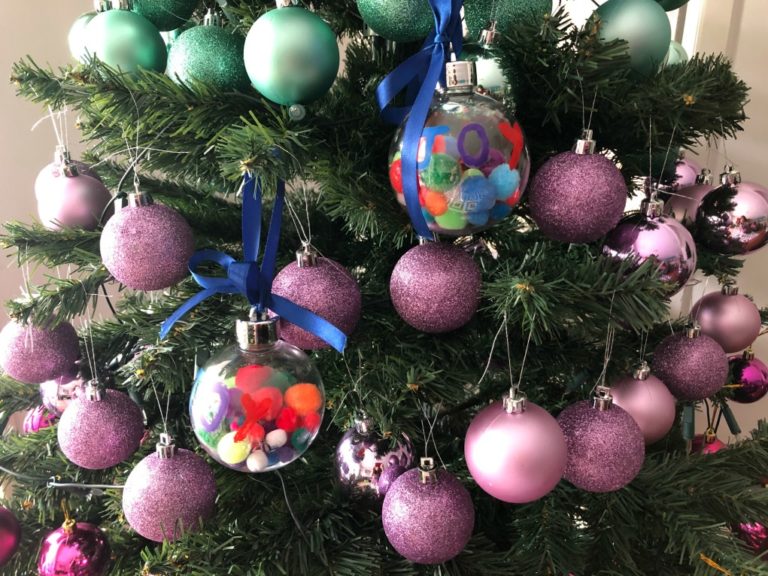 christmas tree up in November