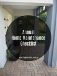 annual home maintenance checklist
