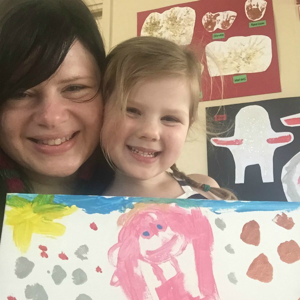 Mags at kindy