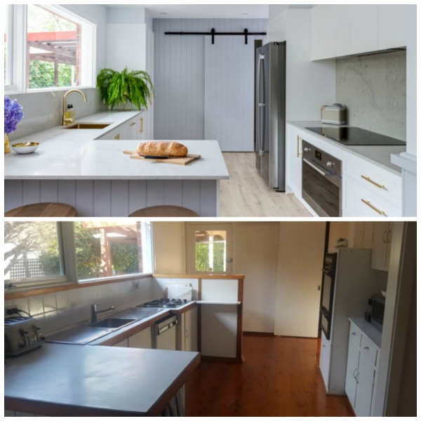 before and after kitchen renovation interiors addict