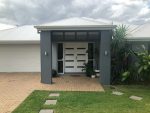 Painting house front on after