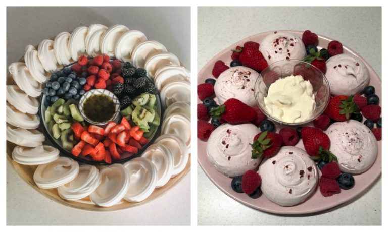 Transportable Pavlova Grazing Platters