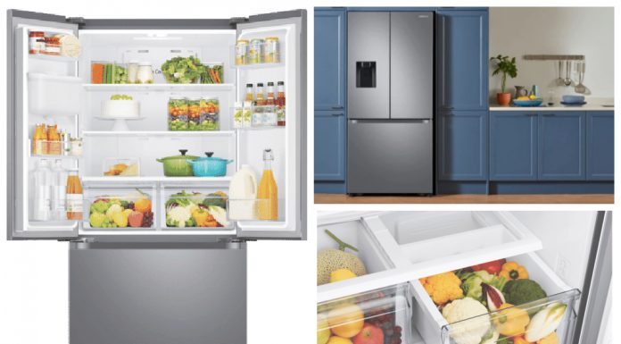 Update Your Kitchen with a Slim Fit French Door Fridge update kitchen with as slim fit french door fridge
