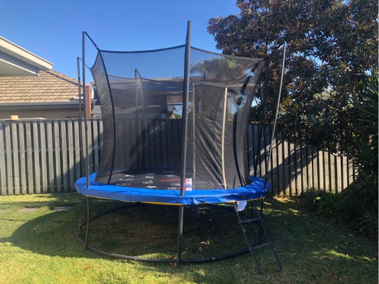Vuly Trampoline revamped with spare parts