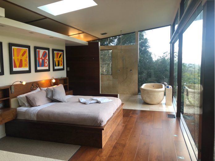 Spectacular Bathroom with a Rainforest View