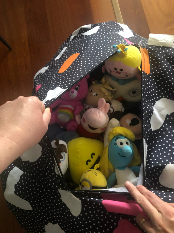 5 easy ways to store stuffed toys - LIFE, CREATIVELY ORGANIZED | Soft toy  storage, Bean bag chair, Stuffed animal bean bag