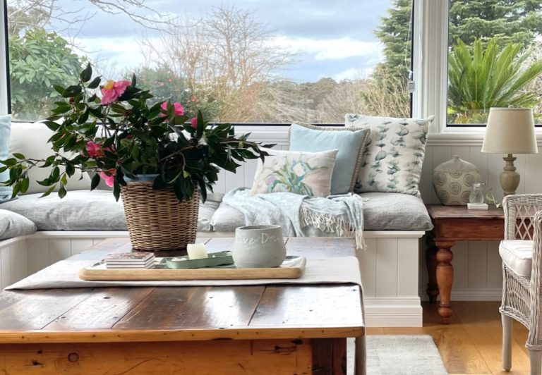 stunning cottage styled sunroom