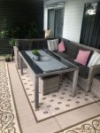 Furniture on outdoor deck